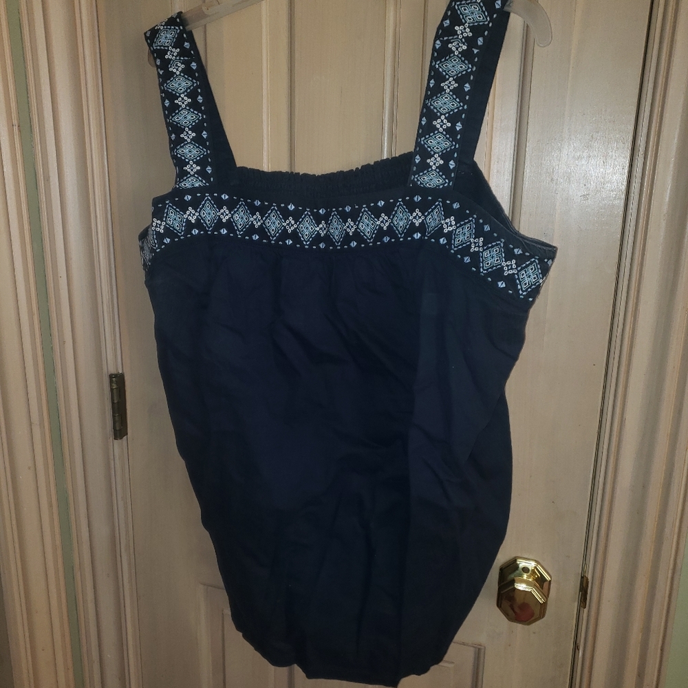 Womens plus sz 2X Bob Timberlake Shirt embroidered - Picture 1 of 3